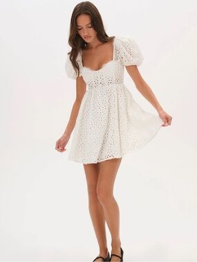 For Love and Lemons Becca Mini Dress - Small